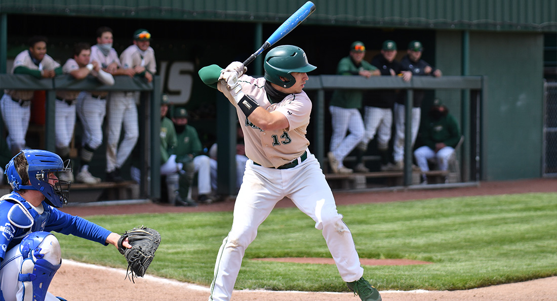 Griffin Stevens led the team as he went 5-for-6 on the day including one triple, with five RBI, and scored two runs in the game against Florida Tech.