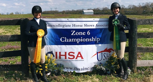 Missy Macechko and Sydney Cox excelled at Zone competition.