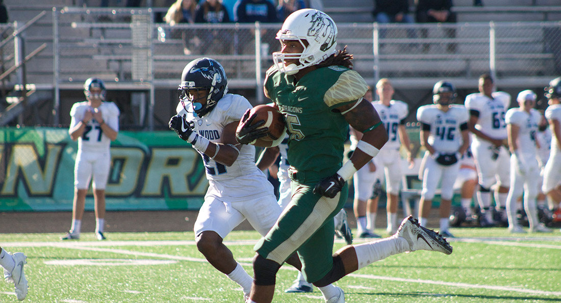 Tony Shead scored on a 76 yard TD reception in TU's Homecoming victory.