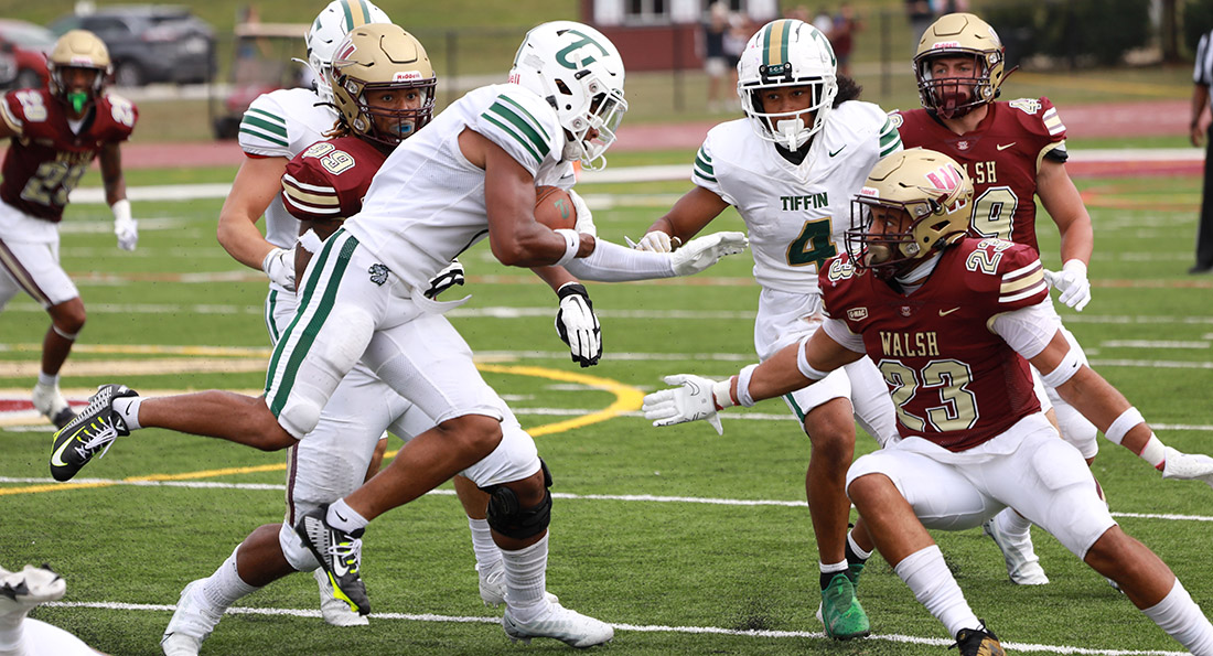 Tiffin University picked up a big 42-0 win in their opener at Walsh.