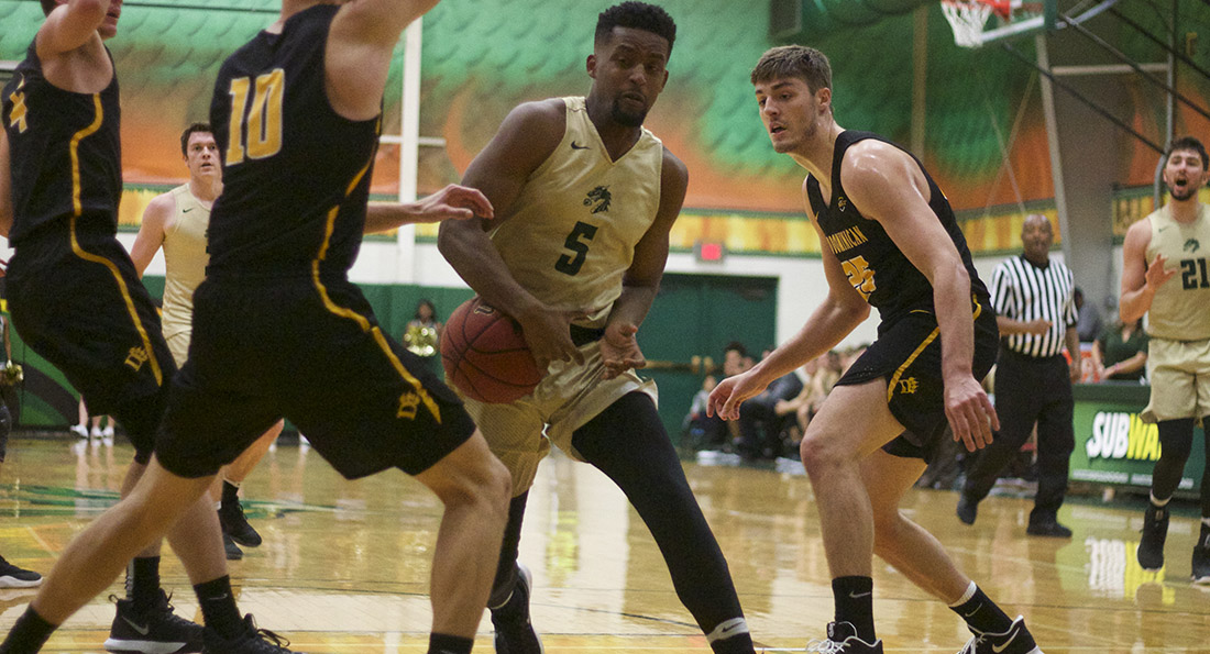 Alex Brown logged a double-double with 19 points and 11 rebounds in Tiffin's 80-67 loss to Lake Superior State University.