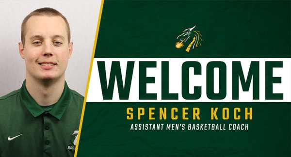Spencer Koch has joined the men's basketball coaching staff.