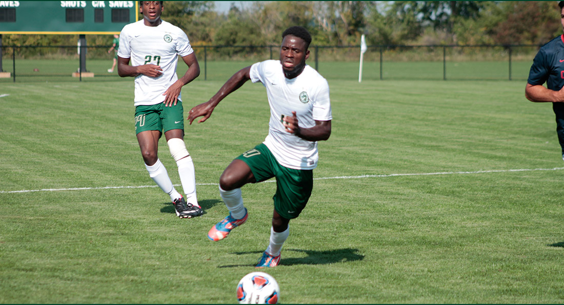 Abdoul Magid Sy scored both goals in a 2-1 victory over Findlay.