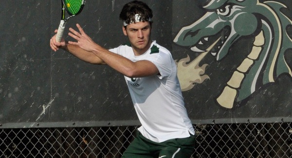 Andrew Isaac was a singles winner against Ferris State.