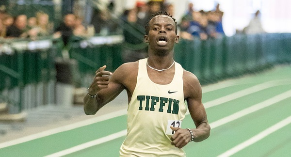 James Ngandu finished 2nd in the 5000 meters on day one of the National Indoor Championships.