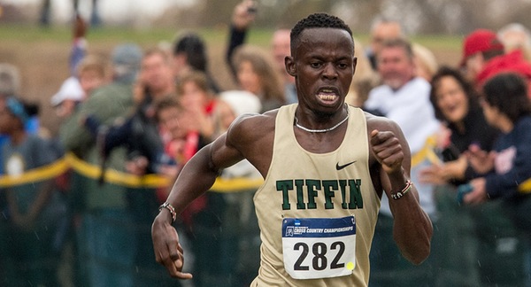 James Ngandu won the NCAA Division II National Men's Cross Country Championship in Evansville, Indiana.