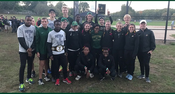 Tiffin's women finished 5th and the men 1st at the Suffolk Invite in Boston, Massachusetts.