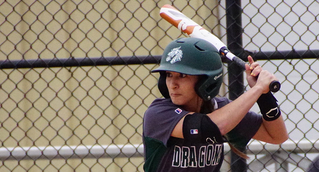 Jamie Sevenish and the Dragons swept Wayne State on the road.
