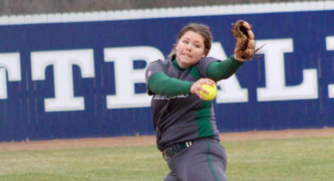 Tiffany Snell fired a two-hit shutout in the nightcap over Ohio Dominican.