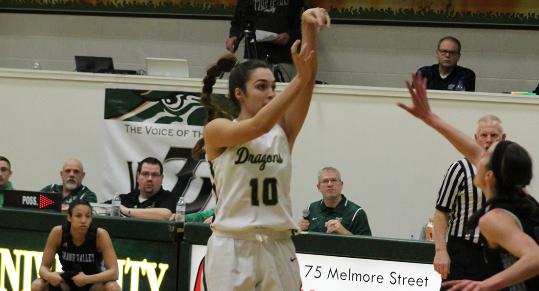 Aida Martin led Tiffin in scoring and rebounding with 15 points and seven boards.