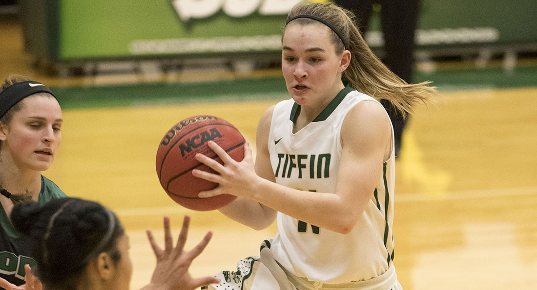 Ali Schirmer led the way offensively for Tiffin, scoring 18 points on 7 of 16 shooting from the field.