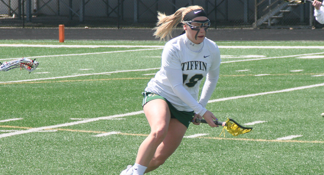 Maddy Batley had 3 goals as the Dragons fell to Indianapolis 16-14.