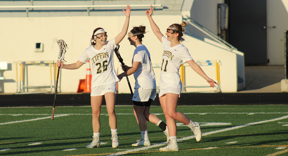 Tiffin University secured the regular season G-MAC championship with a 17-3 win over Ursuline.