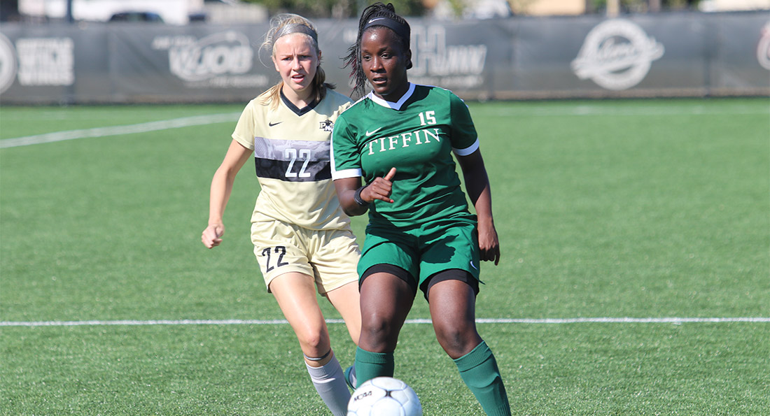 Markella Suka collected her third goal of the season on Friday, giving Tiffin a 2-1 win over Northwood University.
