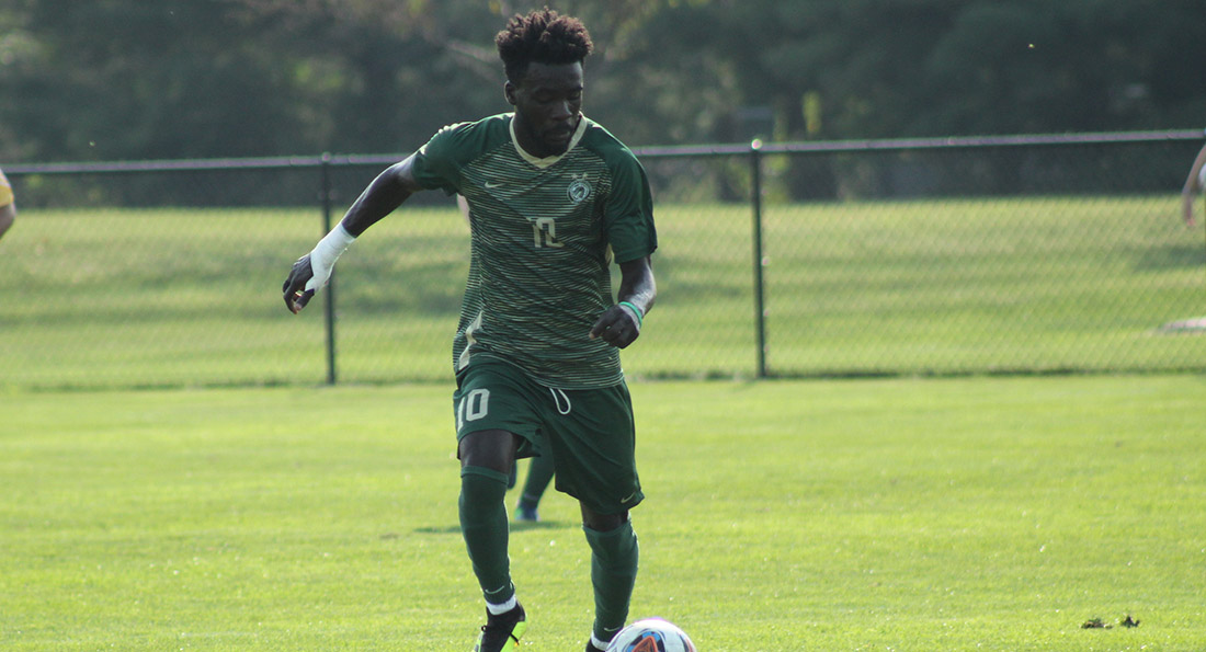 Malik Suleman scored the lone goal in the big 1-0 win over Ohio Valley.