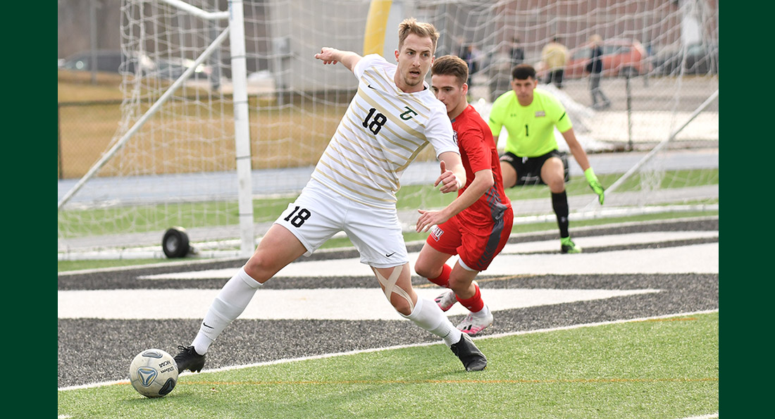 Tiffin University dropped a 3-2 double overtime decision to the Fighting Scots.