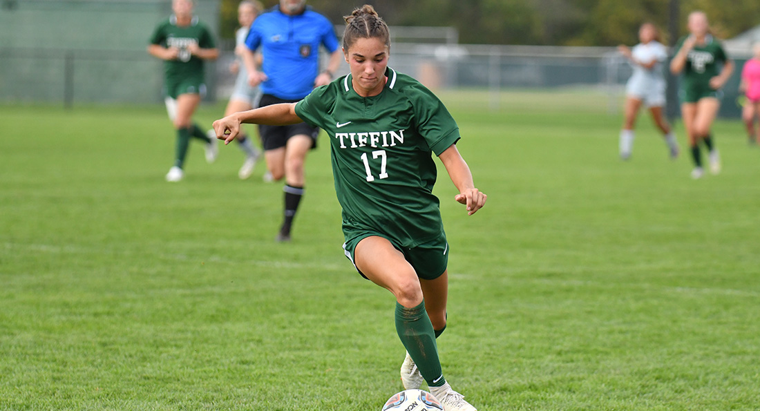 Kristen Dickison scored in the 17th minute to give the Dragons a 1-0 win over Lewis.
