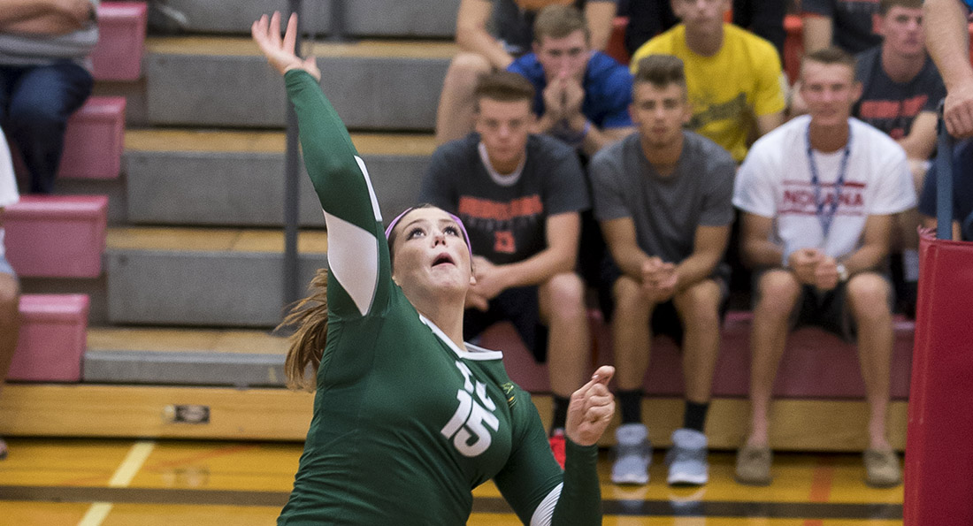 Amanda Curry was named GLIAC Volleyball Player of the Week.