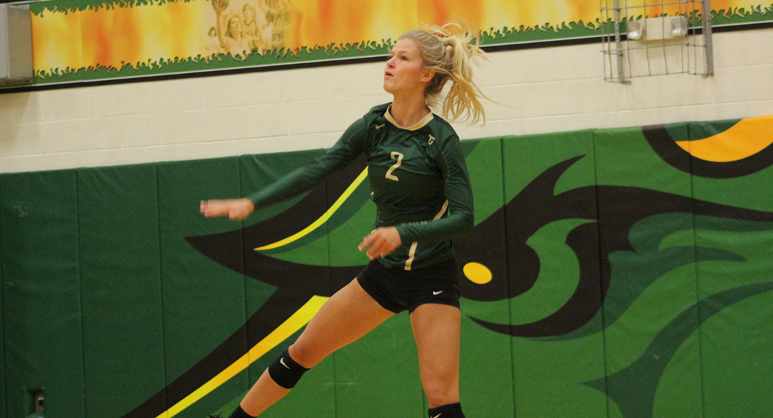 Dragons Tame Panthers, Remain Undefeated in Conference Play