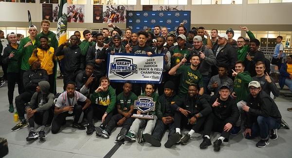 Tiffin University's men's indoor track and field team won the G-MAC Championship in their debut season.