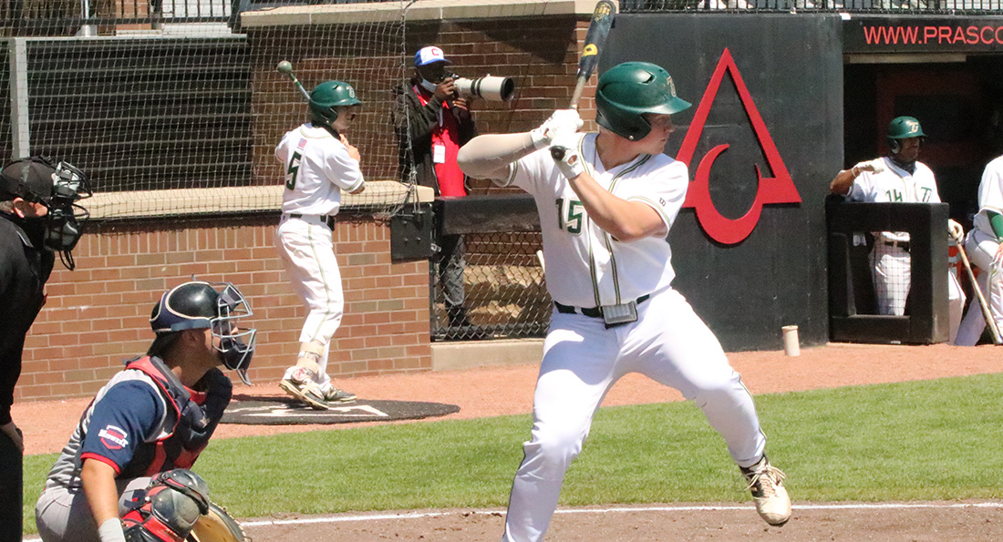 Thomas Auth hit a three-run home run and scored two runs in the win over Minnesota State.