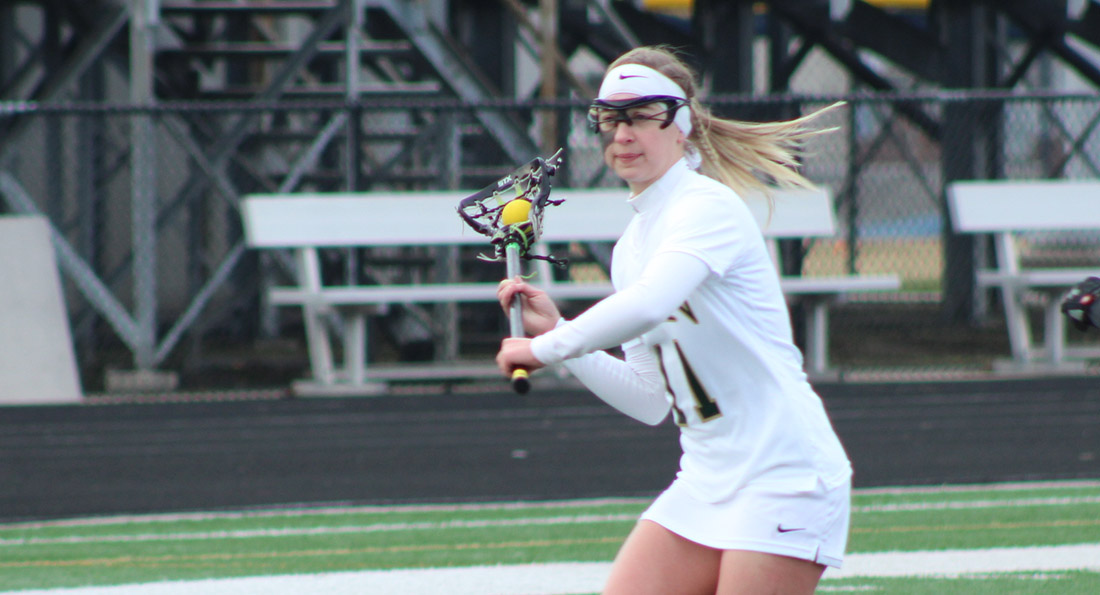Josie Brown and the Dragons fell to Mercyhurst 16-6.