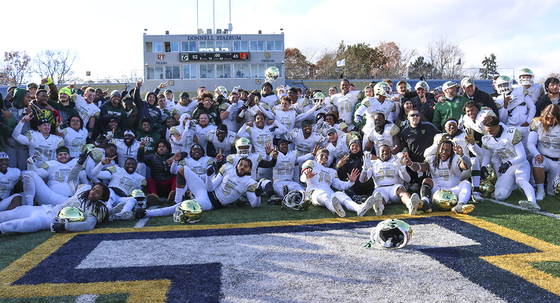 Tiffin University is the 2019 GMAC Champions with a 52-45 win at Findlay.