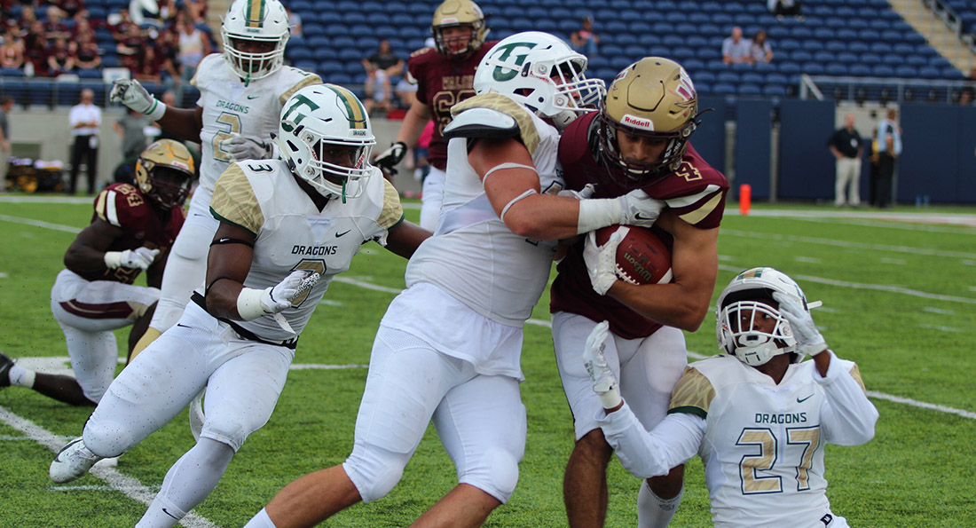 Tiffin's defense held Walsh to just 69 yards rushing.
