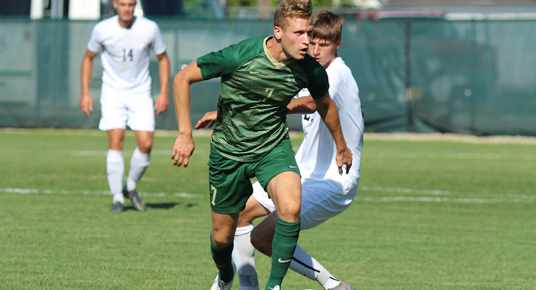Leo Hasenstab had two more goals in a 3-1 win at Trevecca Nazarene.