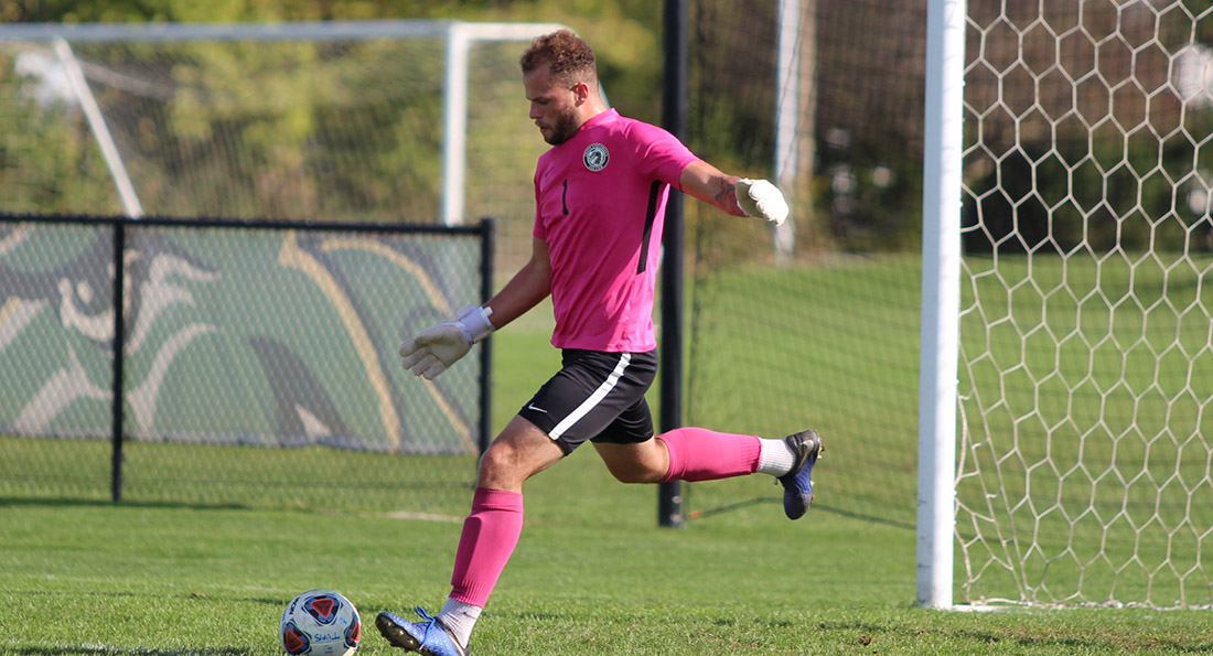 Dylan Morris and the Dragons fell to Cedarville 2-1 in a GMAC contest.