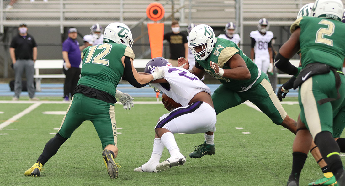 Tiffin's defense held the Panthers to just 149 yards of offense.