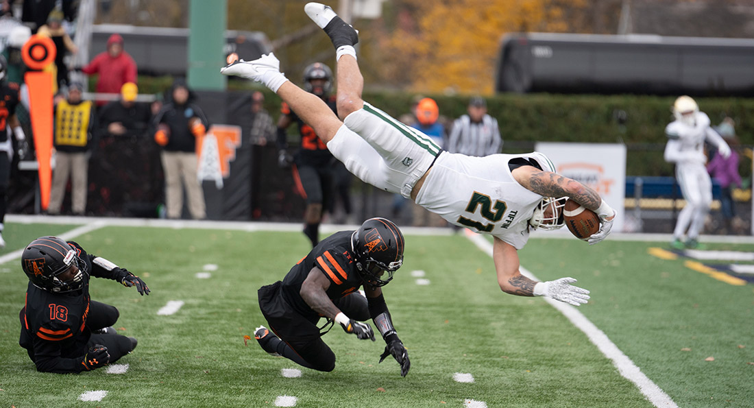 Tiffin University fell to Findllay 26-21 in a battle of the titans in the GMAC Championship game.