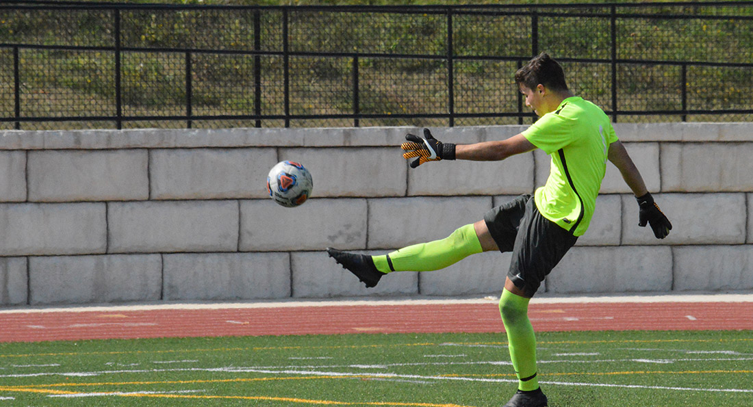 Cary Wilson made 2 saves in the tough 1-0 loss at Northwood.