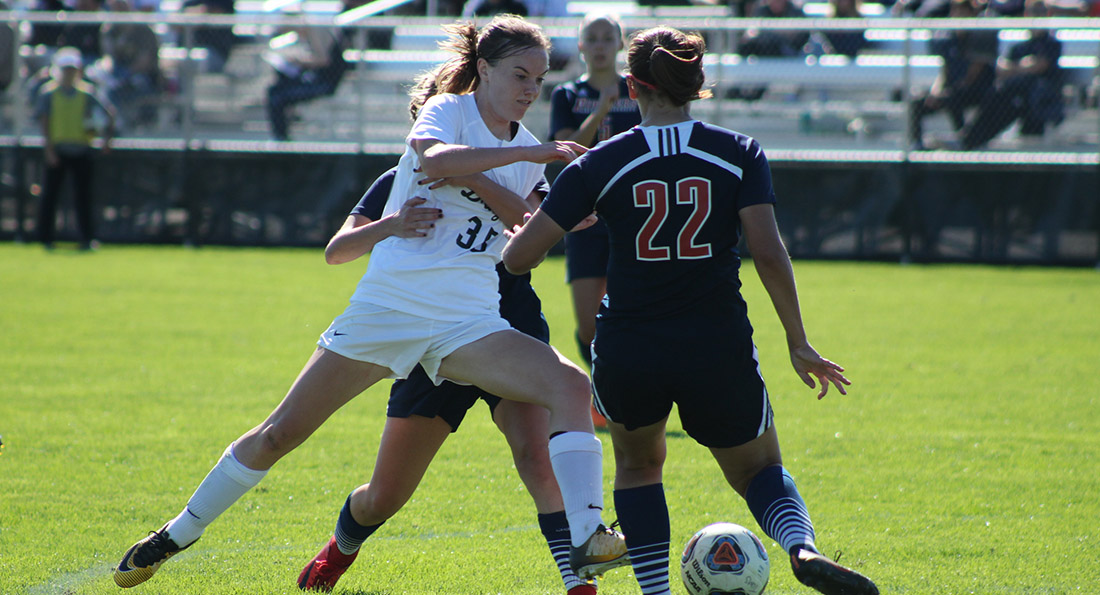 Tiffin University got its first win of the season with a 3-0 victory over Malone.