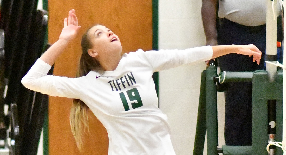 Rylie Roggow led the Dragons with 5 kills.