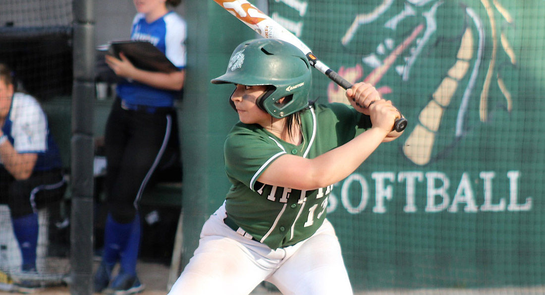 Alayna Lytle led the Dragons in game one against Purdue Northwest, finishing with three hits, three runs batted in, and two runs scored.