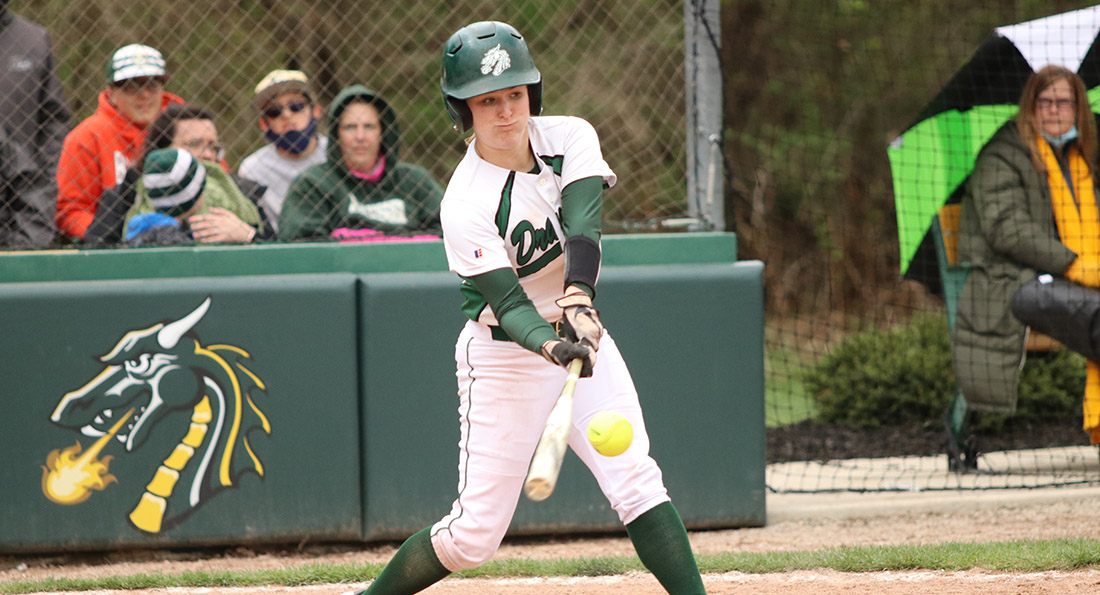 Tiffin University's Hallie Sheehan drilled a grand slam in game two.