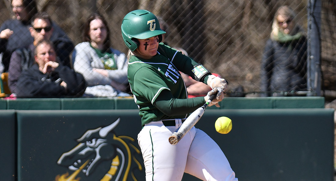 Tiffin University fell 8-0 in both games of its doubleheader with Grand Valley State.
