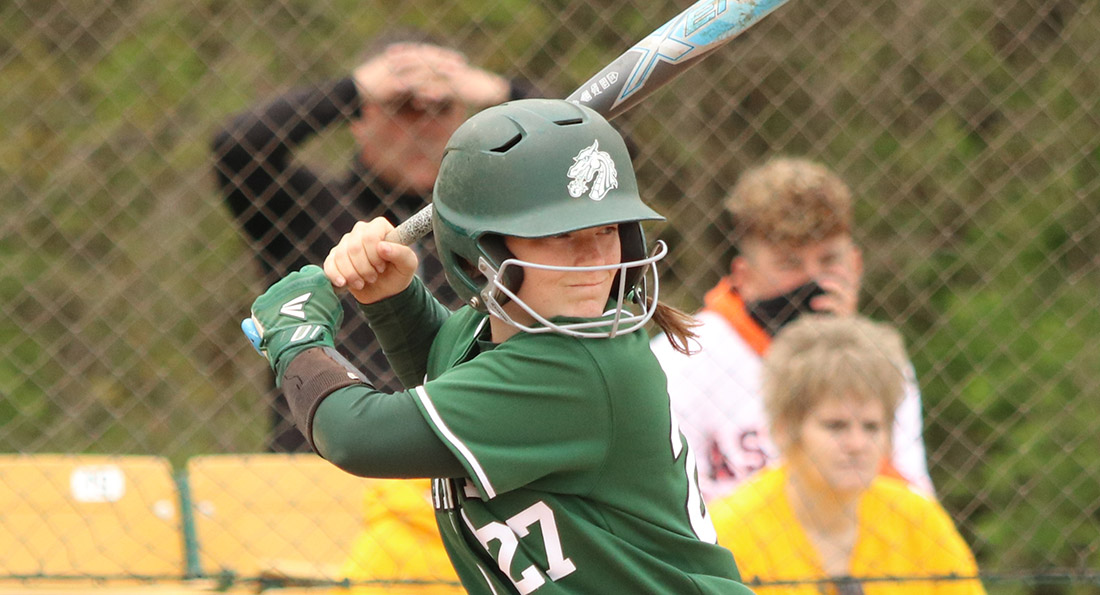 Kaylee Savage had a double and home run in Tiffin's opening game with Southern Indiana.