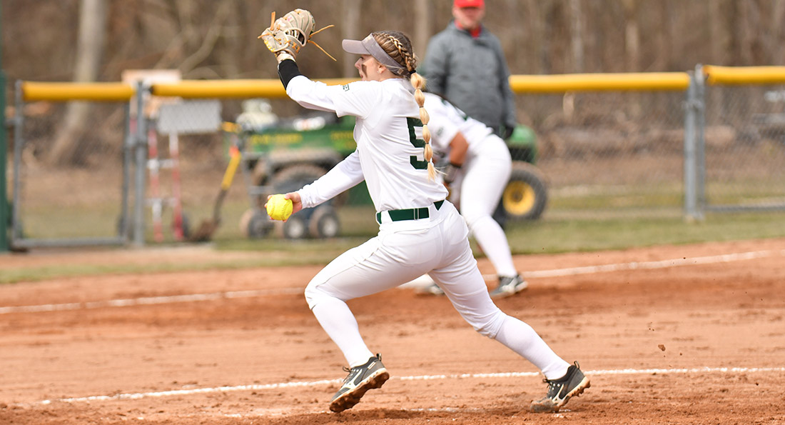 Isabella St. Peter tossed a one-hitter against Malone.