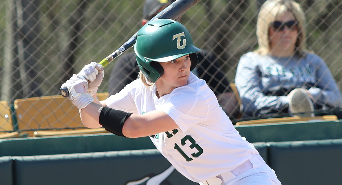 Maddie Woods had the game-winning hit in game one against Findlay.