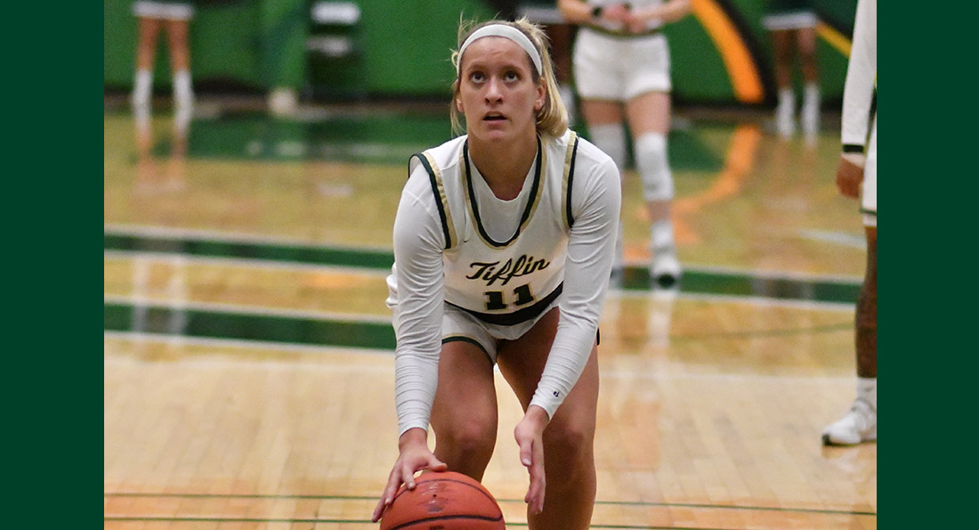 Brianna O'Connor was one of four Dragons in double figures against Lake Erie.