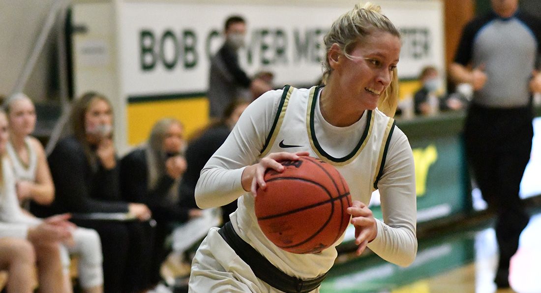 Brianna O'Connor tallied a career-high 24 points in the win over conference rival Findlay.