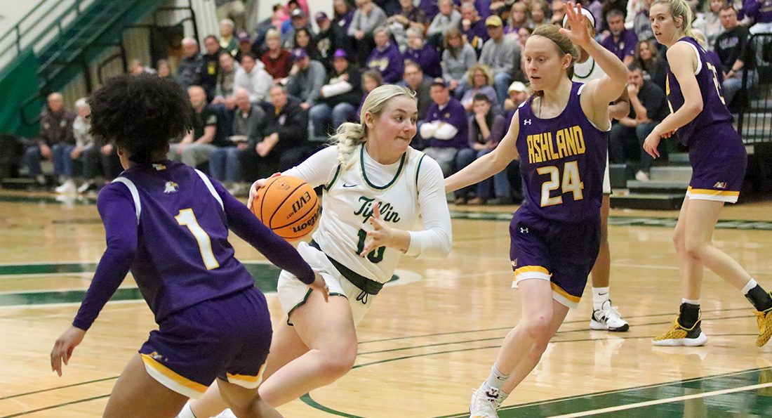 Savanah Richards led the team with 18 points in the game against No. 1 Ashland.