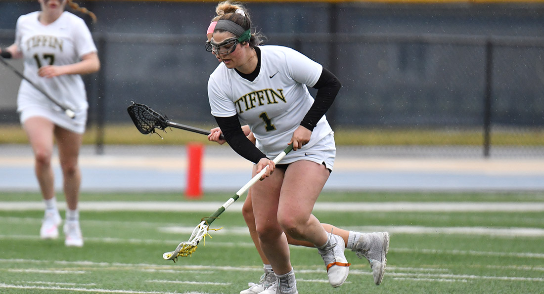 Angela Lulejian had 4 goals and an assist in the win over Lake Erie.