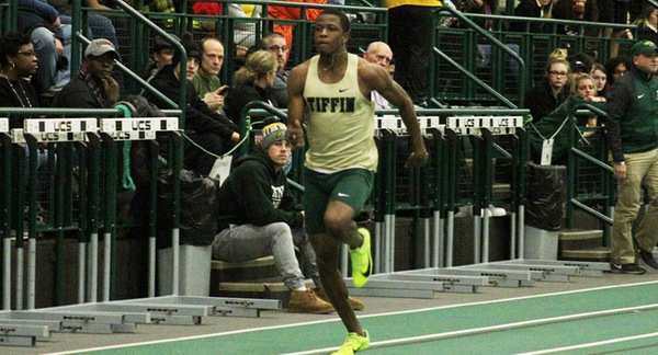 Tiffin University's men's track squad led the field after the first day of the Hillsdale Invite.