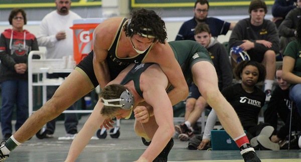 Tiffin University was runner up at the G-MAC Duals.