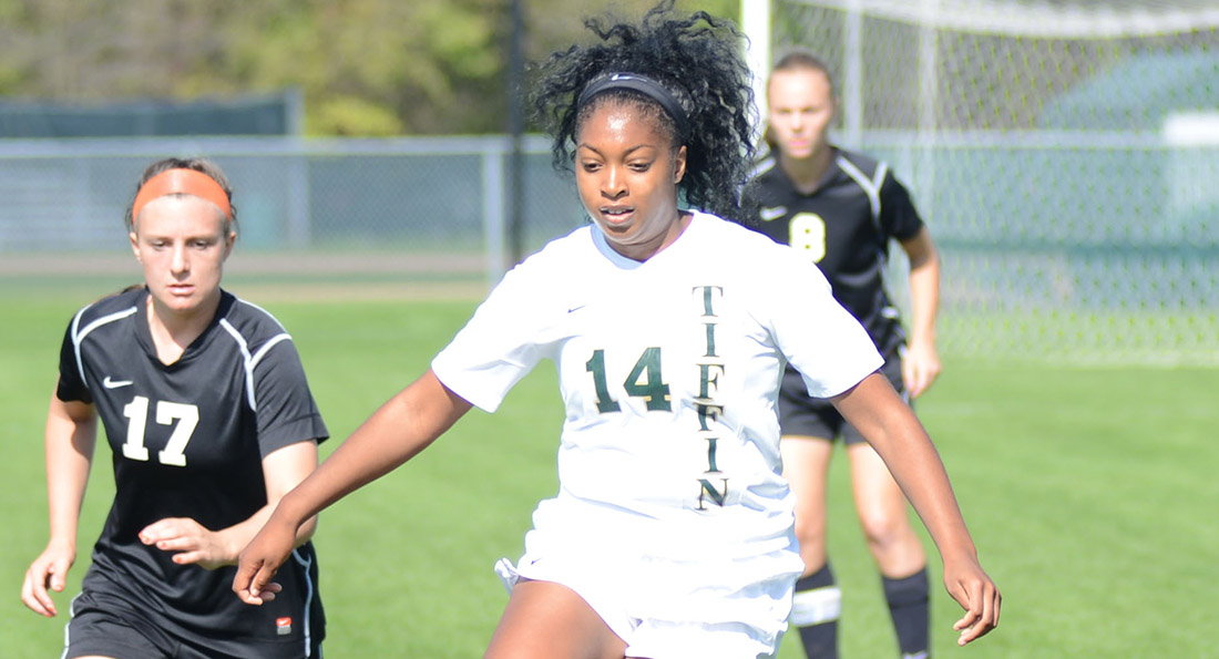 Adrianna Currie was selected to the Women's Soccer All-GLIAC 1st team. She leads Tiffin with nine goals, six assists, and 24 points.