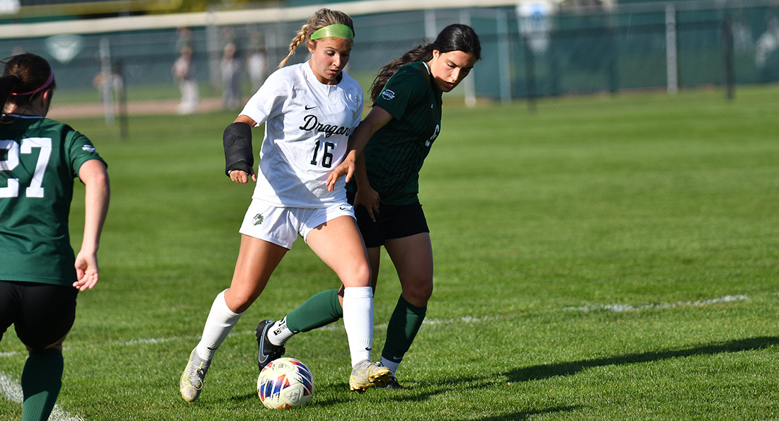 Amanda Feury scored the first goal of her collegiate career in the game against Northwood.