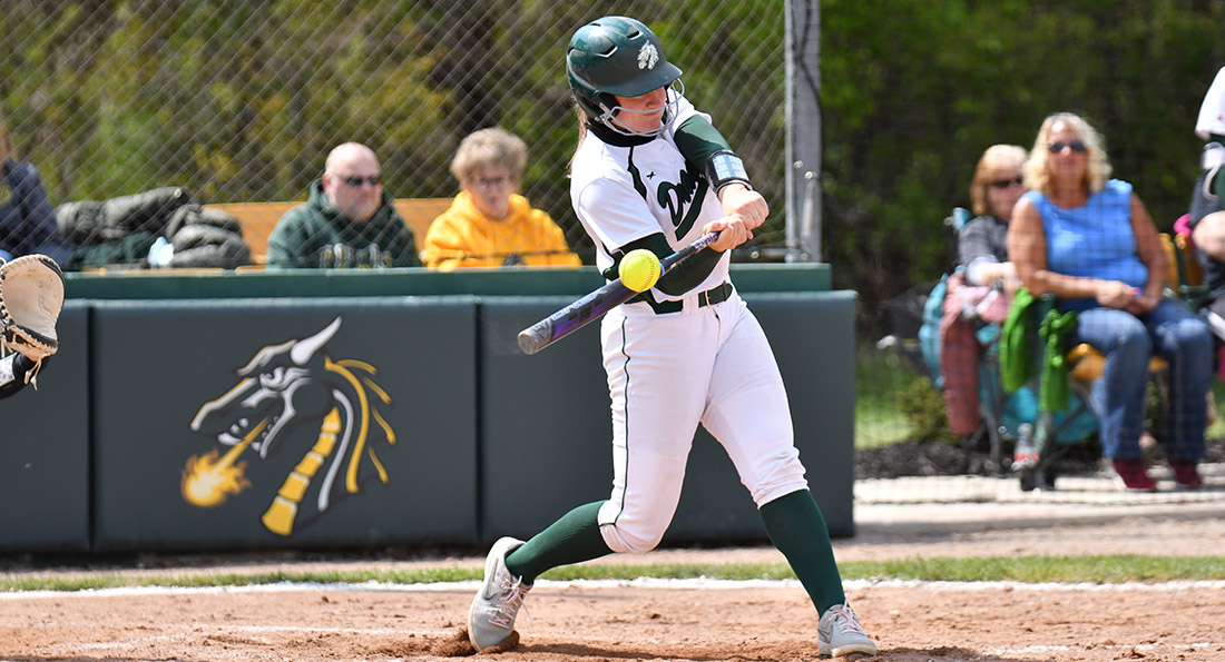 Tiffin University used timely hitting and solid pitching to sweep the Storm.